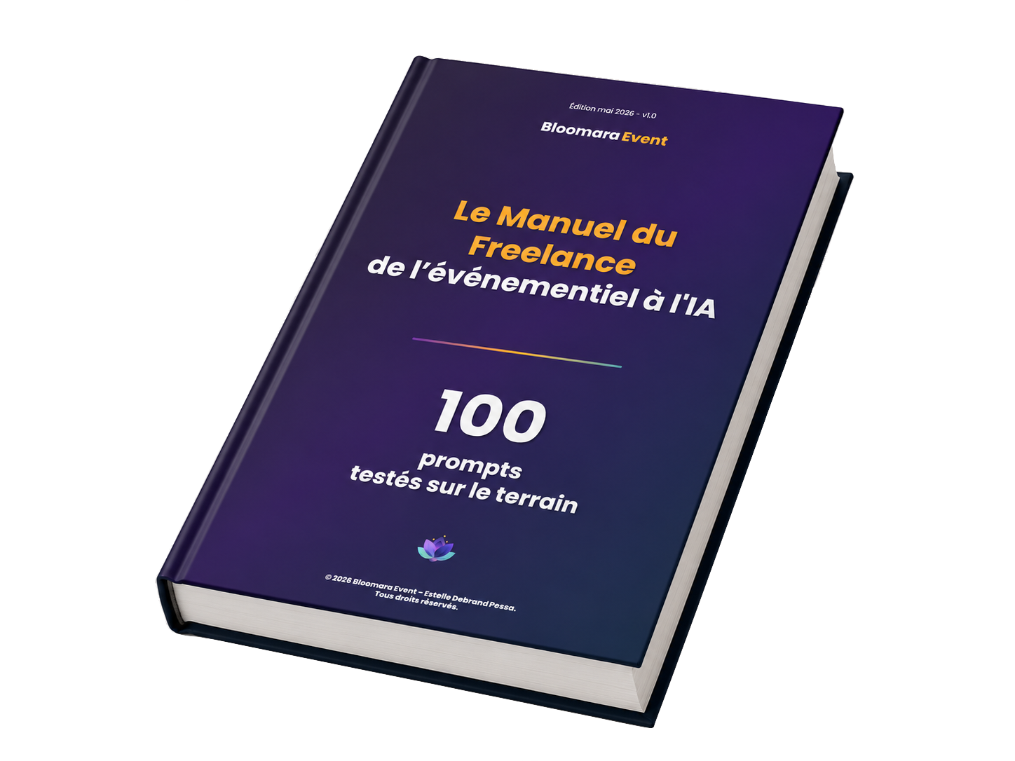 Le Manuel du Freelance de l'événementiel à l'IA — couverture